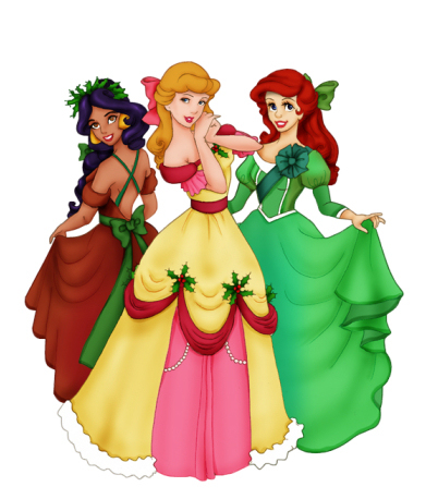 Christmas-Disney-Princesses