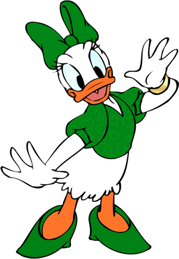 Daisy-Duck-Saint-Patricks-Day - poze