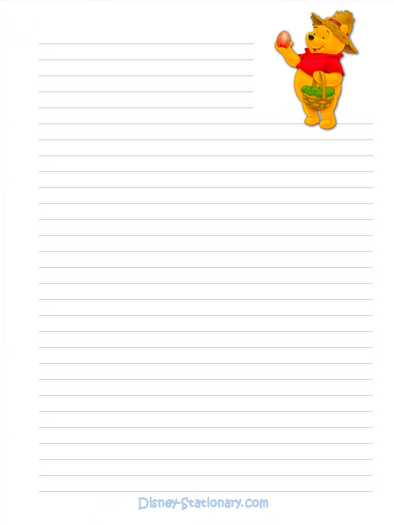 Easter-Winnie-Pooh-Stationary1 - poze