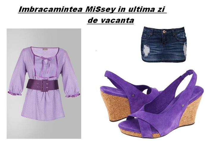 imbracamintea Missey in ultima zi de vacanta - Poveste-O VIATA DE VEDETA-partea 1