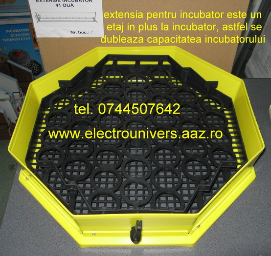 incubator pui www.electrounivers.com - Incubator electric cu mecanism si termometru atasat