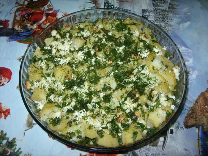 cartofi gratinati - CATE CEVA DIN BUCATARIA MEA