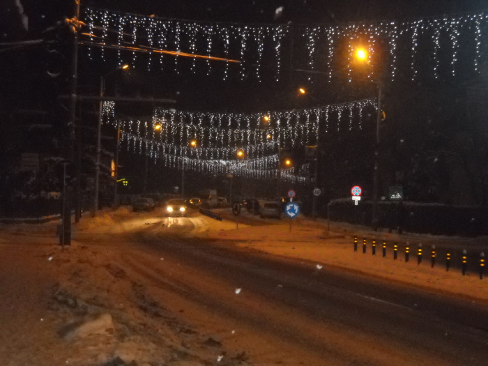 drumul spre Vatra Dornei - IARNA la BISTRITA 2010