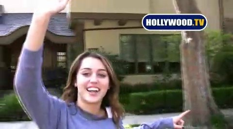 EXCLUSIVE- Miley Cyrus Reunites With Hollywood.TV and Alison 049