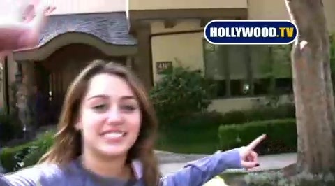 EXCLUSIVE- Miley Cyrus Reunites With Hollywood.TV and Alison 050