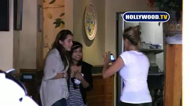 Miley Cyrus Sign Autographs For Fans At Market City. 037