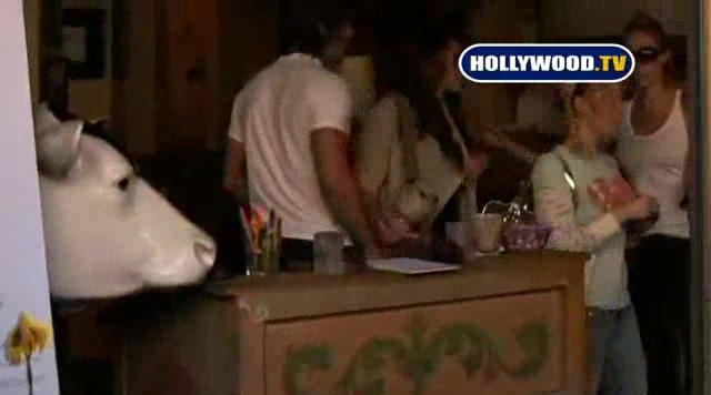 Miley Cyrus Sign Autographs For Fans At Market City. 094 - 0 Screencaptures  By  Me  - Miley Singinin Autographs  At  LAMarket