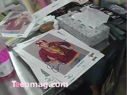 Miley Cyrus & Emily Osment - TEEN Magazine Photo Shoot 185