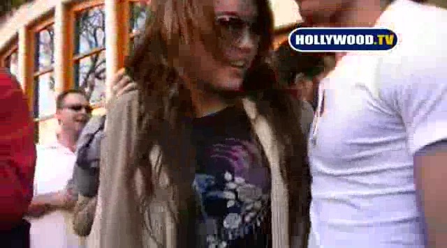 Miley Cyrus Sign Autographs For Fans At Market City. 147