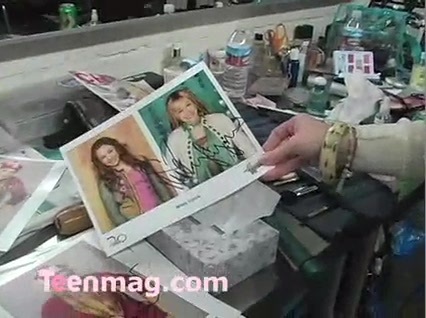 Miley Cyrus & Emily Osment - TEEN Magazine Photo Shoot 188