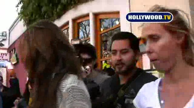 Miley Cyrus Sign Autographs For Fans At Market City. 153