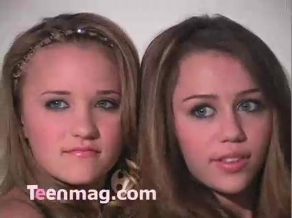 Miley Cyrus & Emily Osment - TEEN Magazine Photo Shoot 226
