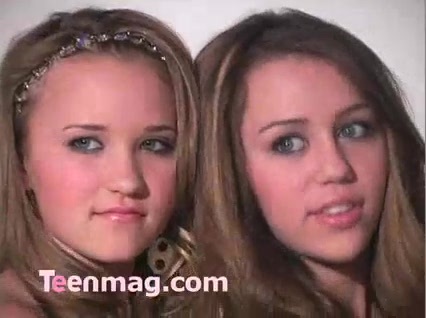 Miley Cyrus & Emily Osment - TEEN Magazine Photo Shoot 227