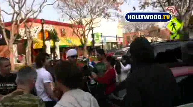 Miley Cyrus Sign Autographs For Fans At Market City. 181