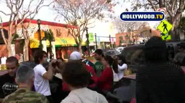 Miley Cyrus Sign Autographs For Fans At Market City. 183