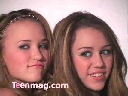 Miley Cyrus & Emily Osment - TEEN Magazine Photo Shoot 233