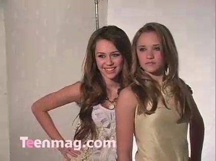 Miley Cyrus & Emily Osment - TEEN Magazine Photo Shoot 237