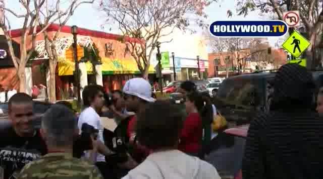 Miley Cyrus Sign Autographs For Fans At Market City. 186