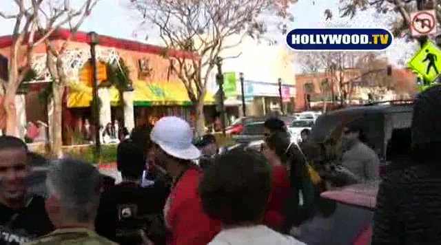 Miley Cyrus Sign Autographs For Fans At Market City. 187