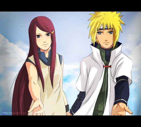 x_Minato_and_Kushina_x_by_tobari21 - uzumaki family