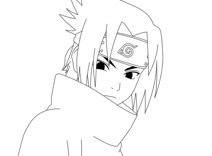 Desene De Colorat Cu Naruto