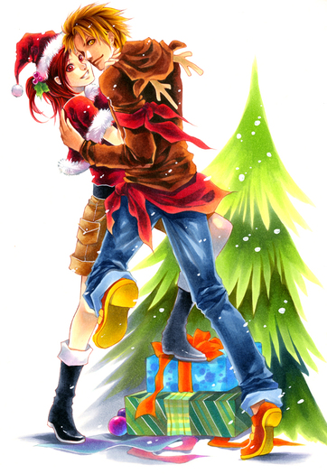 be_my_santa_by_ecthelian-d35r6bf - ANIME -  X-Mas