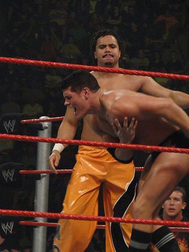 Primo Assaulting Cody Rhodes - Primo Colon