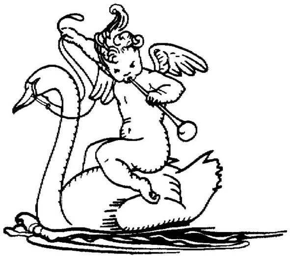 angel-coloring-pages-angel-picture-angel-on-swan - Angel