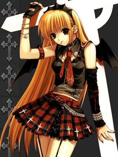 AnimeGothGirl - anime girl