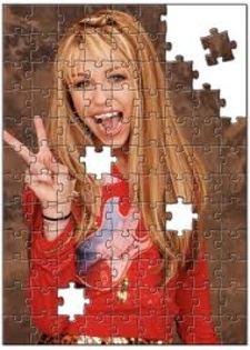 00 AAAAAAAAAAA PUZZLE HANNAH SUPERRR - Puzzle cu Hannah Montana