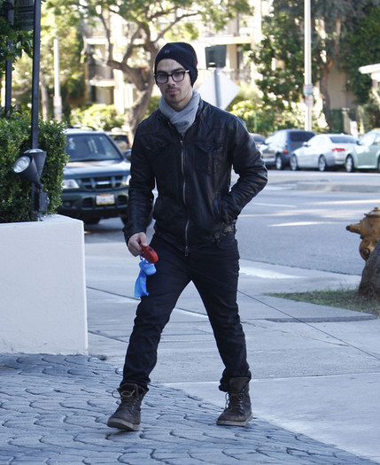 Joe+Jonas+Ashley+Greene+Joe+Jonas+Walking+IRyfJ2g7lCrl - Ashley Greene and Joe Jonas Walking Their Dogs In Hollywood