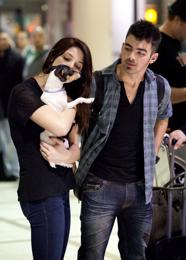 Joe+Jonas+Joe+Jonas+Ashley+Greene+LAX+cGhogbwk5Nbl - Joe Jonas and Ashley Greene at LAX