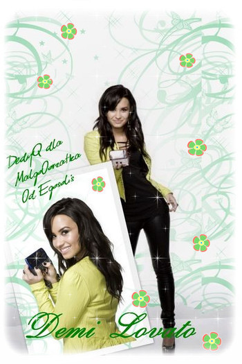 gliter cu Demi Lovato - tema 2 pentru xFunnyschooLx