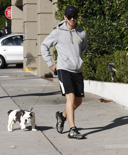 Joe+Jonas+Joe+Jonas+Walking+Dog+West+Hollywood+00K97duBEiYl - Joe Jonas Walking His Dog In West Hollywood