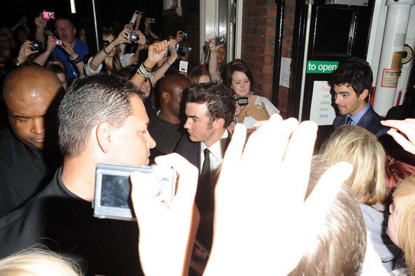 Nick+Jonas+greeted+large+group+fans+leaves+jq17J0BRYZJl - Nick Jonas and Opening Night of Les Miserables