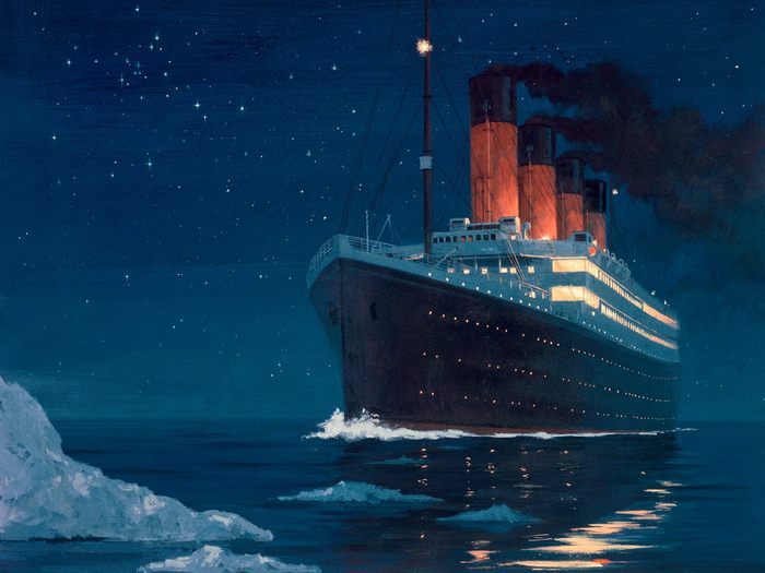 The Titanic, Gordon Johnson - Leonardo Dicaprio si Kate Winslet