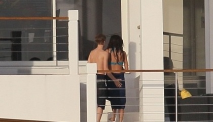  - 2010 - 2011 - Justin Bieber and Selena Gomez - On a Caribbean Cruise - St Lucia January 1st