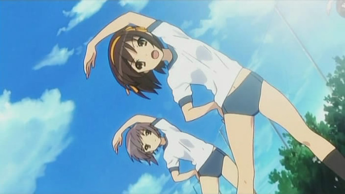 haruhi-bloomers - Haruhi Suzumiya