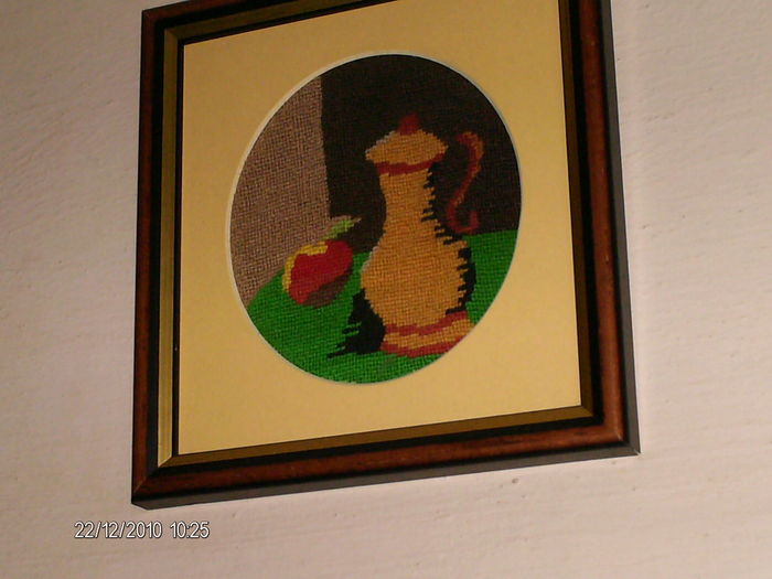 primul goblen cusut de mine...:)))