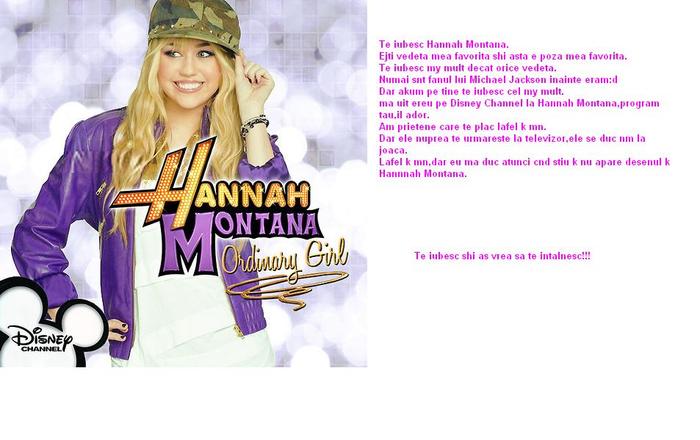 te besk hannah....!! - ce ii sp yo lui hannah montana