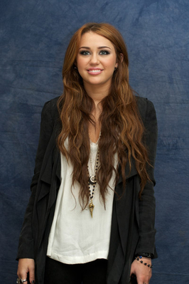  - x Miley Cyrus The Last Song Press Conference 2010