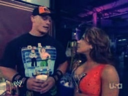 images - x-Mickie james and john cena-x