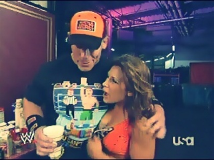 john__mickie - x-Mickie james and john cena-x