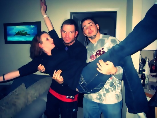 Jeff-Hardy-with-his-girlfreind-and-Matt-Hardy1 - x-Personal pics
