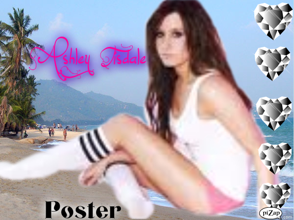 Poster Ashley Tisdale - RevistaZpzz nr 1