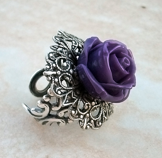 Purple_Rose_Ring_by_Aranwen - Roses