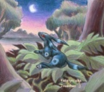 umbreon shiny  sta - Album pentru Umbreon SHINY