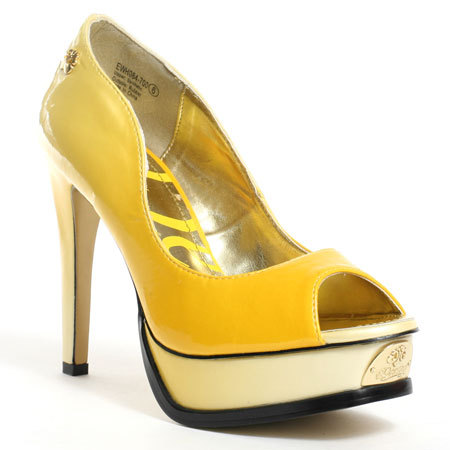 beyonce,-dereon-yellow-shaded-heel,-$74_99 - O_o galb3n O_o