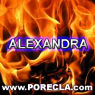 506-ALEXANDRA avatare cu flacari - poze avatar cu numele alexandra