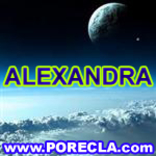506-ALEXANDRA pop luna - poze avatar cu numele alexandra